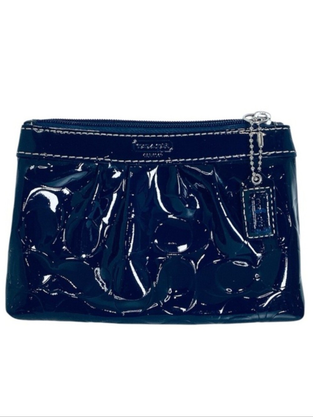 🦄 Coach Glossy Midnight Blue Bag
